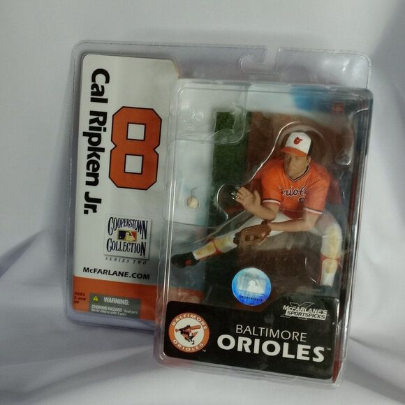 ⭐ Vintage Cal Ripken Jr Baltimore Orioles MLB Figure Toy McFarlane NIP - Picture 3 of 4